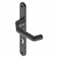 Greep op schild EPC L - R binnen WK3 RAL 9005 mat